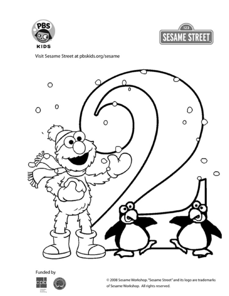 The number coloring page kids coloringâ kids for parents