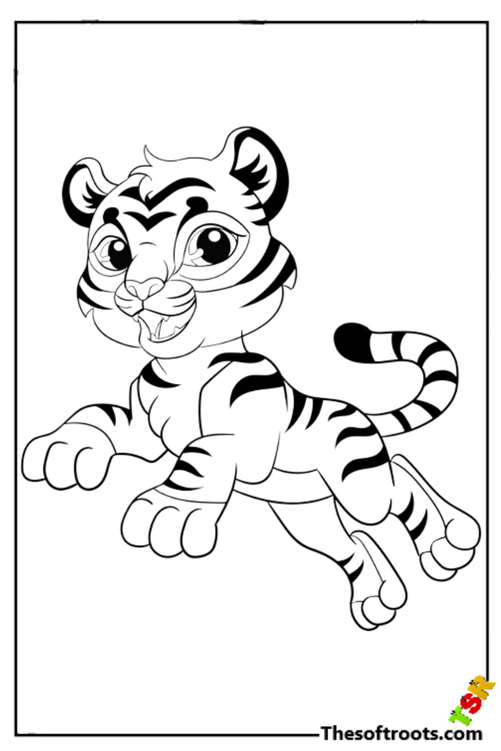 Discover the world of tiger coloring pages rkidscoloringpages