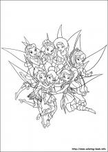 Tinkerbell coloring pages on coloring
