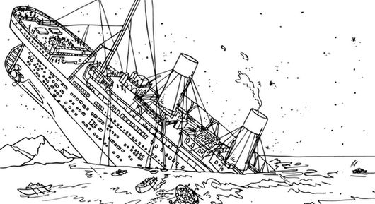 Rms titanic coloring sheet rms titanic titanic coloring sheets