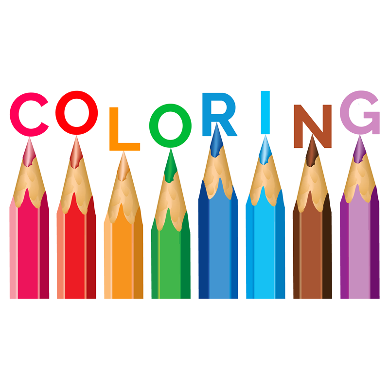 Online coloring books and coloring pages