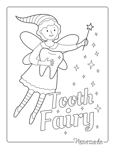 Beautiful fairy coloring pages free printables