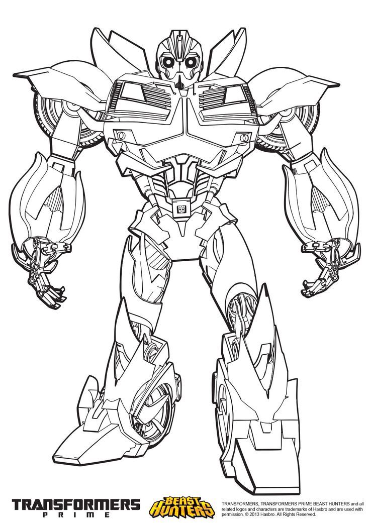 Bumblebee coloring pages