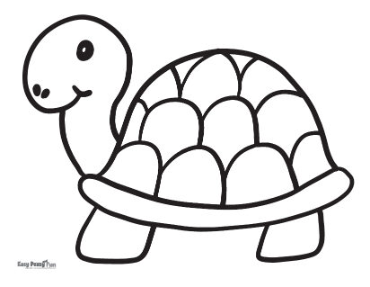 Turtle coloring pages