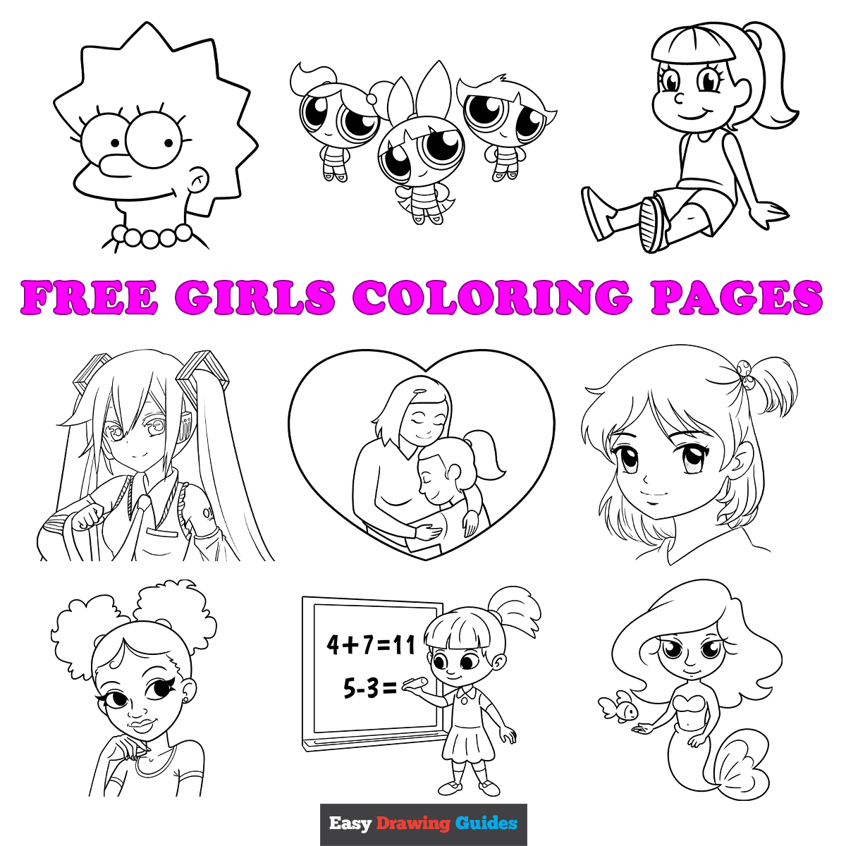 Learn to draw coloring easy drawing guides