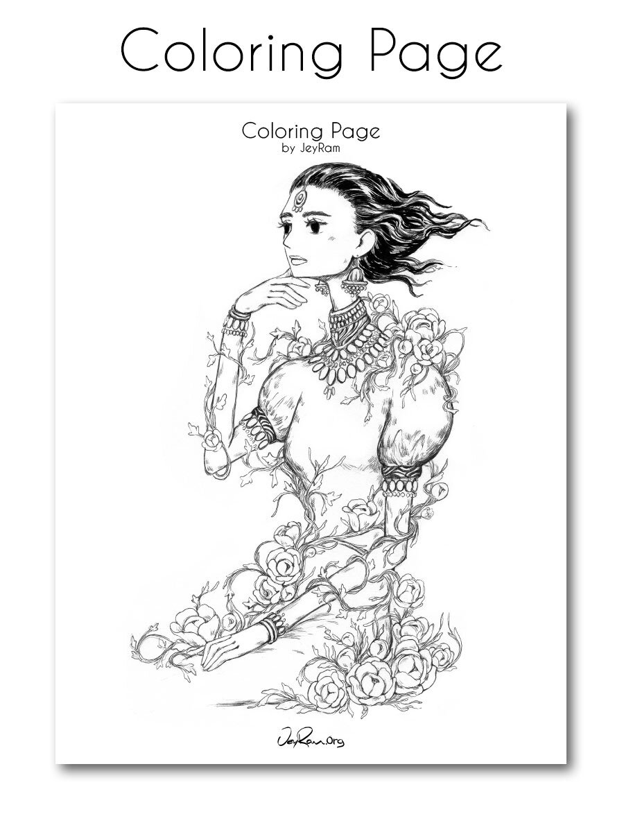 Printable coloring page pdf