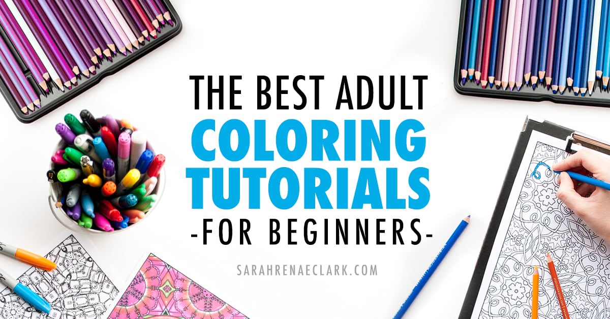 The best adult coloring tutorials for beginners