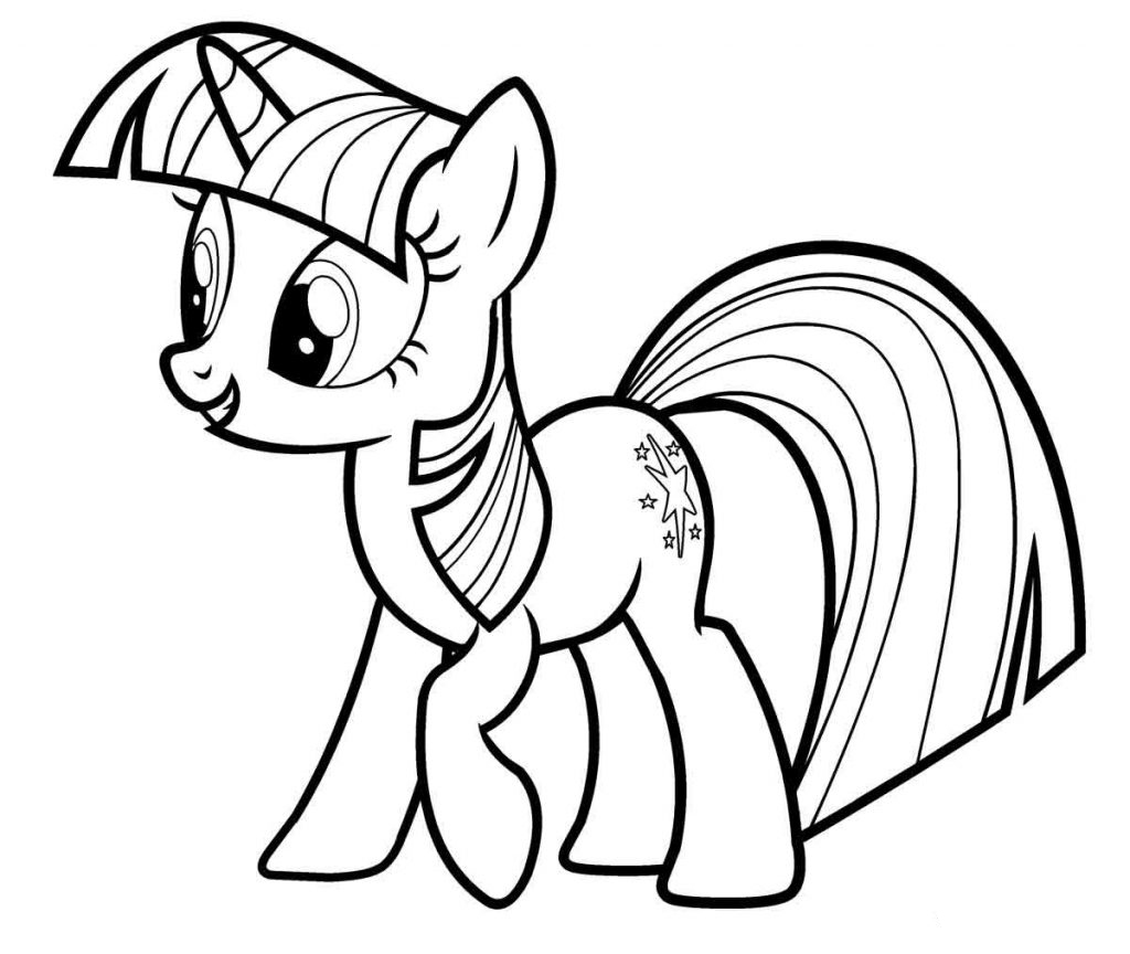 Twilight sparkle coloring pages