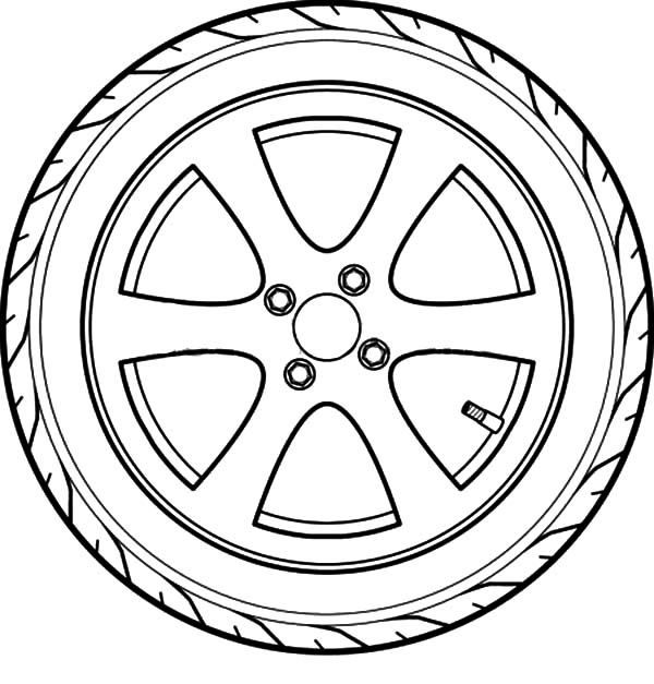 Car tire coloring pages rims for cars coloring pages car tires