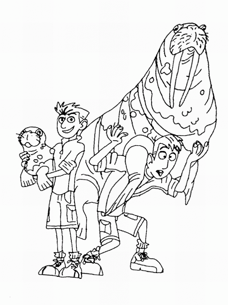 Wild kratts coloring pages