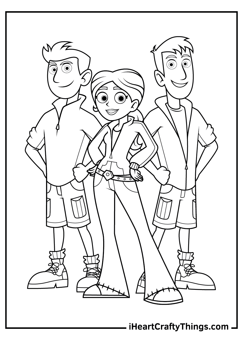 Wild kratts coloring pages free printables