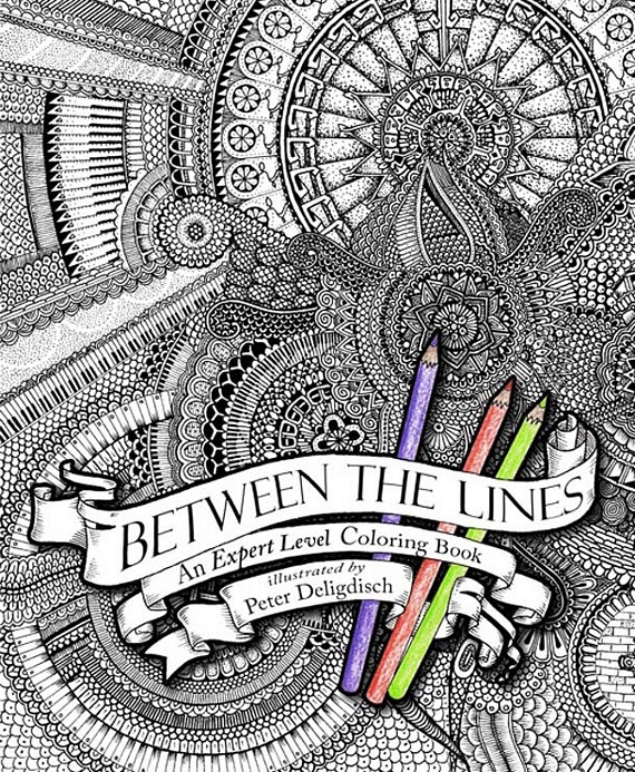 Between the lines coloring book