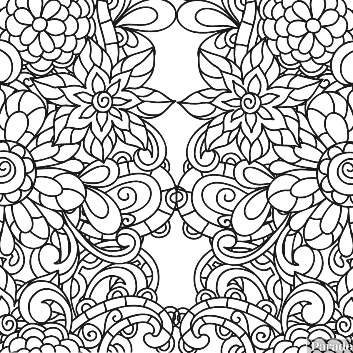 Free printable coloring pages for adults