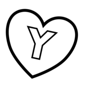 Letter y coloring pages free coloring pages