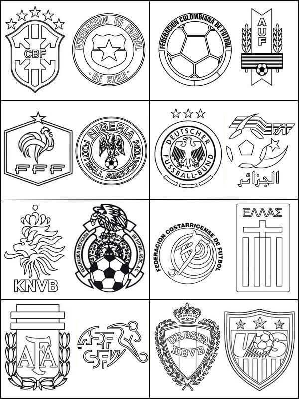 Fifa world cup coloring pages pdf