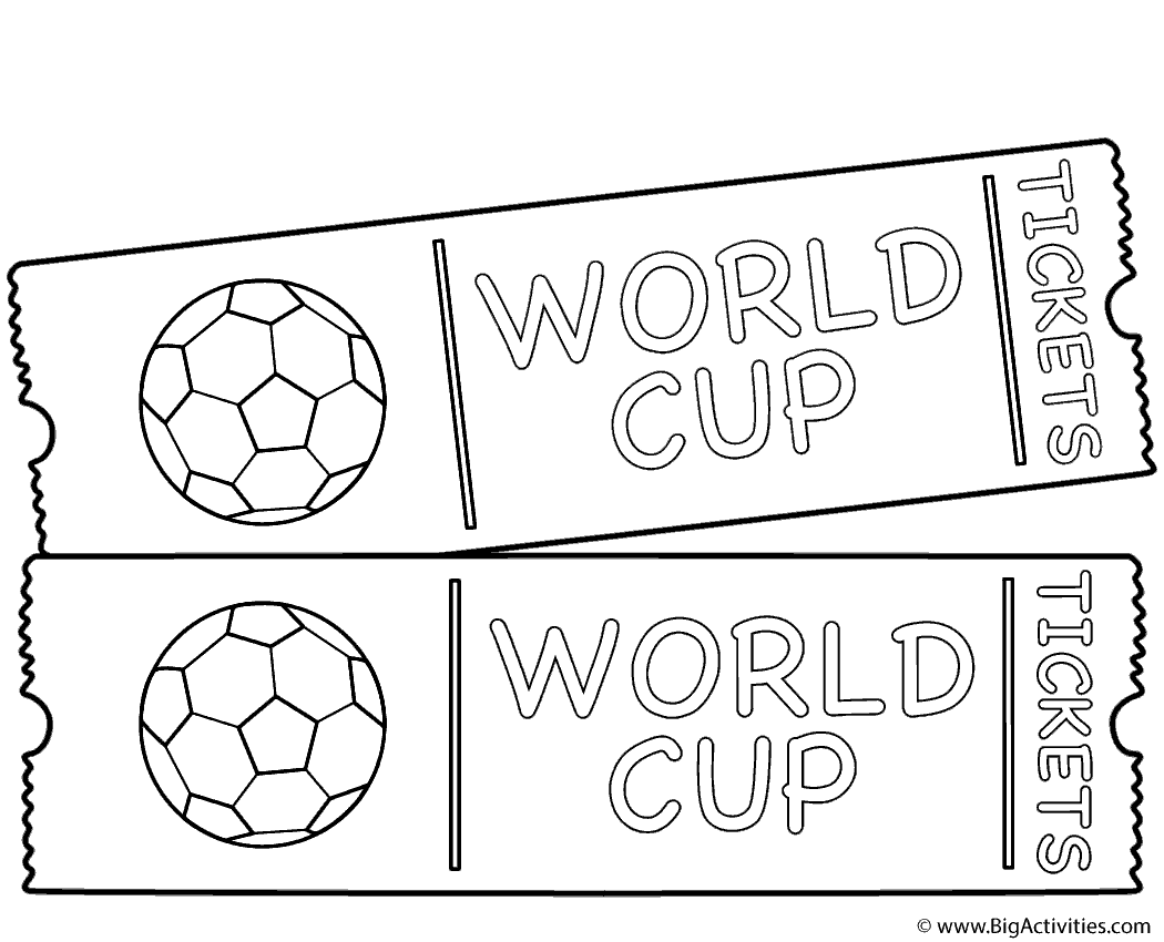 World cup game tickets