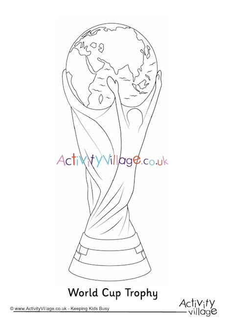 World cup trophy louring page