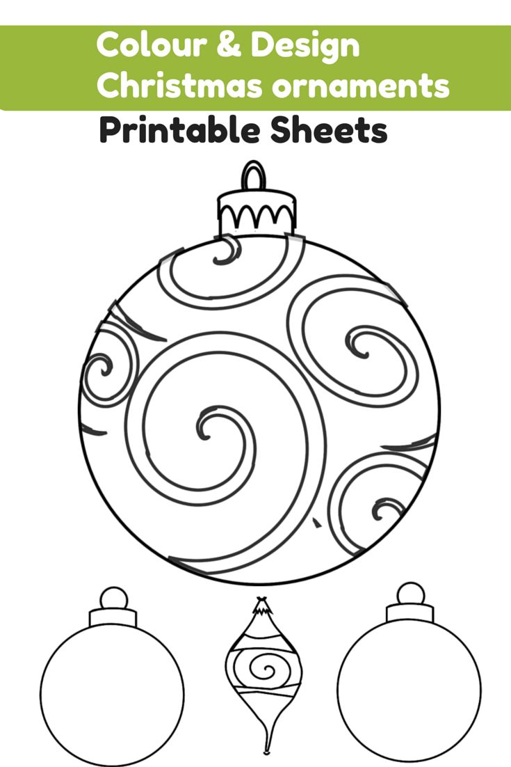 Free printable christmas bauble colouring pages christmas ornament template christmas coloring sheets christmas colors