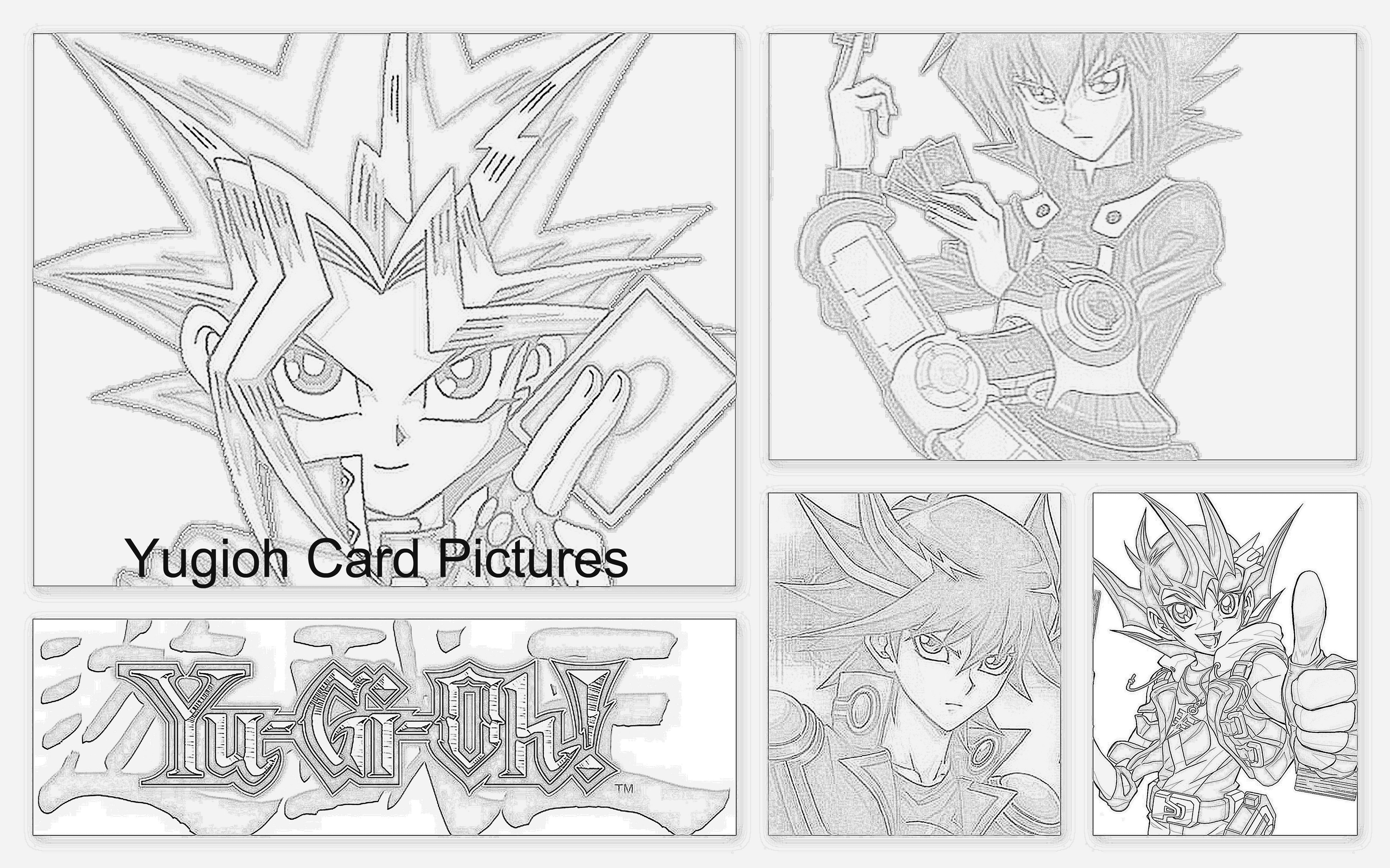 Yugioh coloring page yugioh card pictures