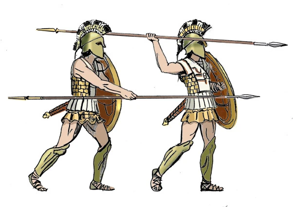 Why did ancient greeks not use iron weapons