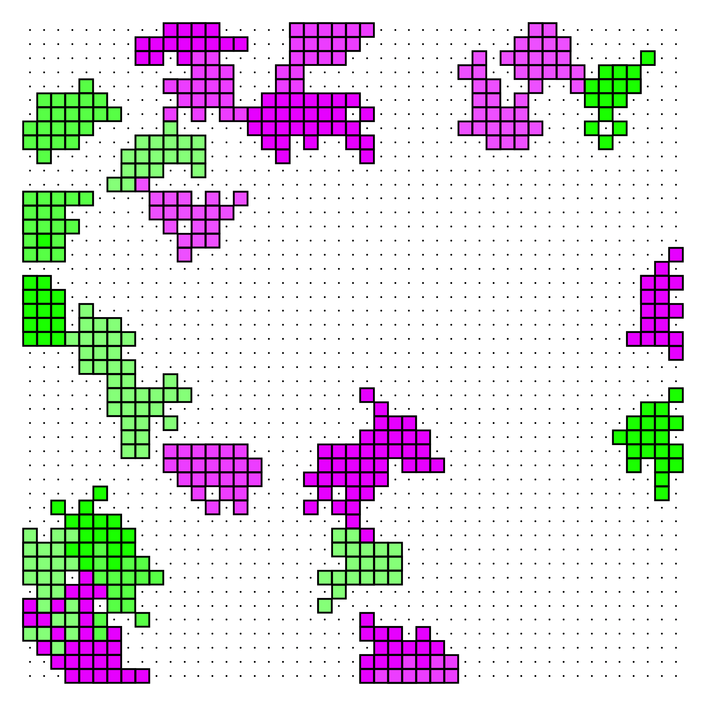 Dot grid by theelephantnl art blocks