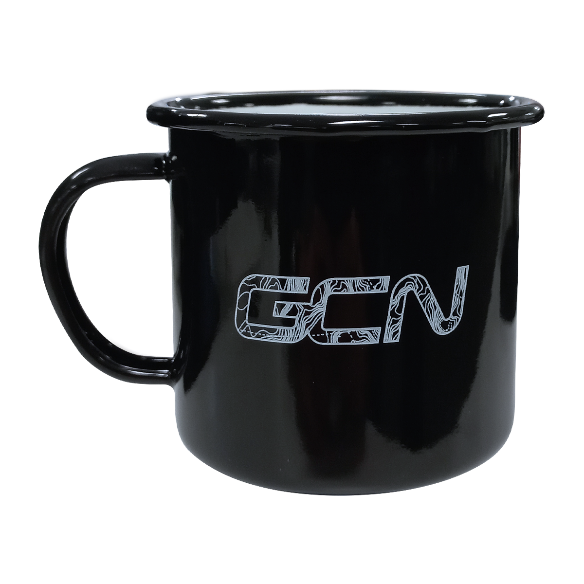 Gcn contour lines enamel mug official gcn â