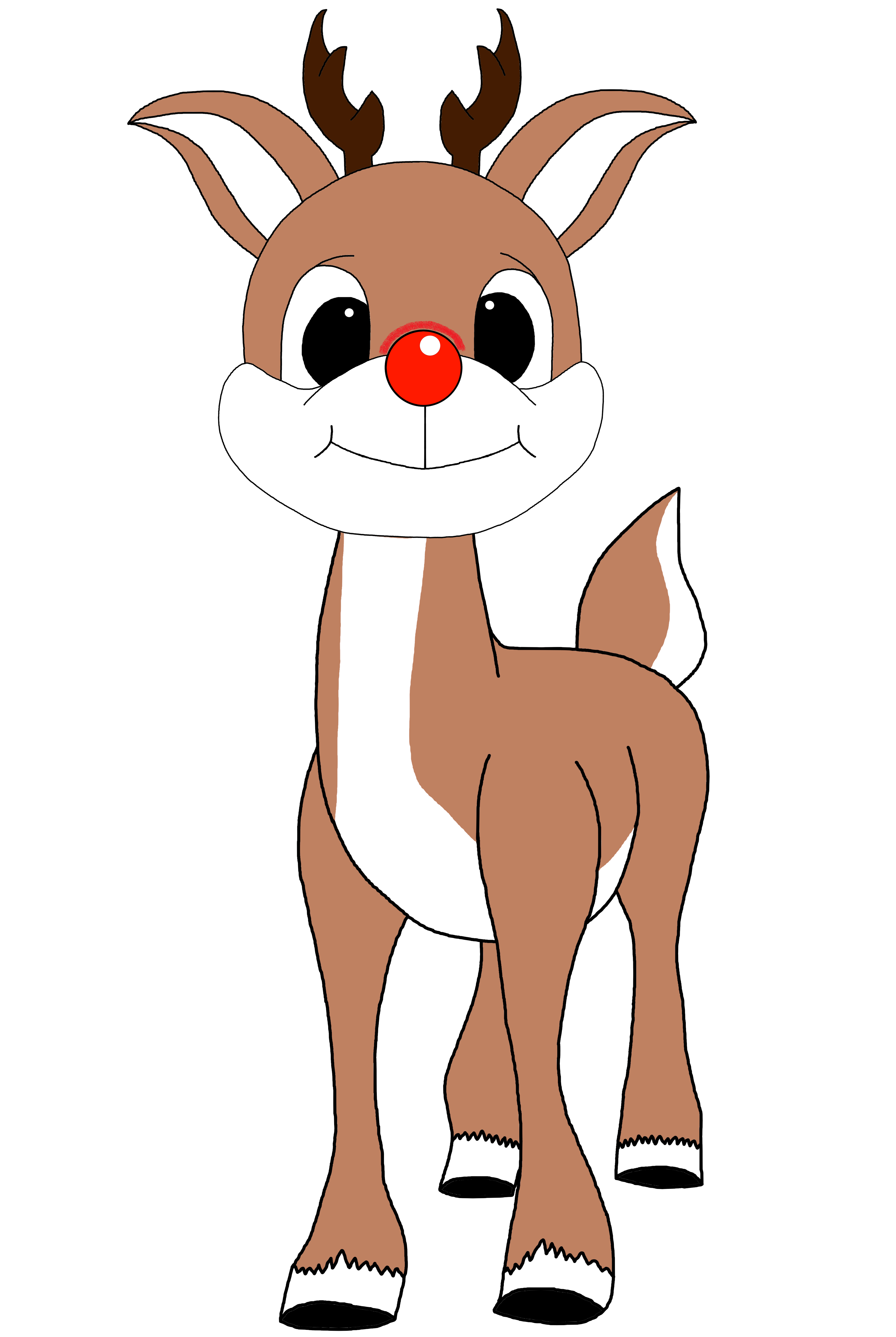 Rudolph with red light by nictv on