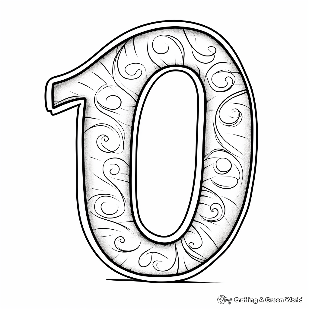 Number coloring pages