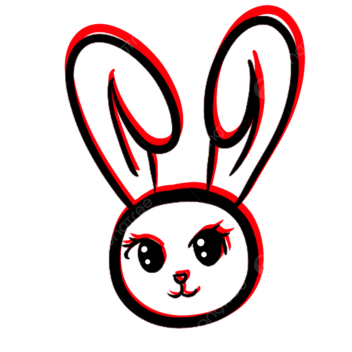 Lineart png picture lineart rabbit rabbit drawing rabbit sketch lineart png image for free download