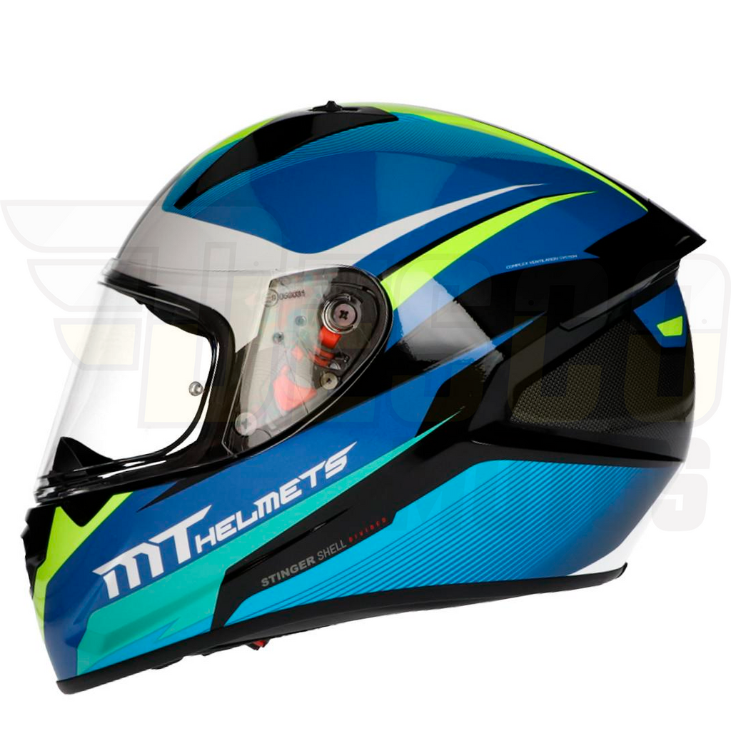 Casco mt stinger divided b azul â