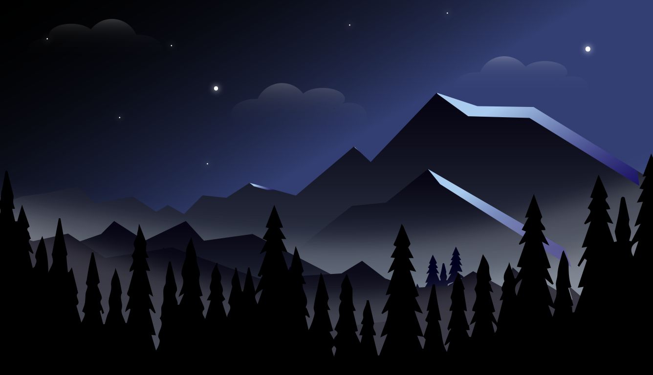 1336x768 Anime Night Scenery Laptop , anime aesthetic night HD wallpaper |  Pxfuel