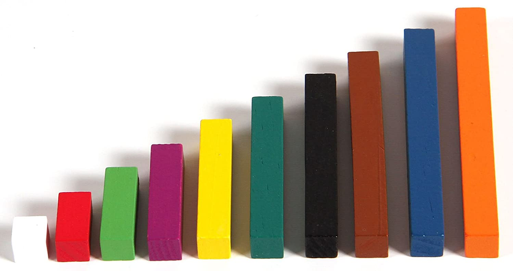 Ways to use cuisenaire rods