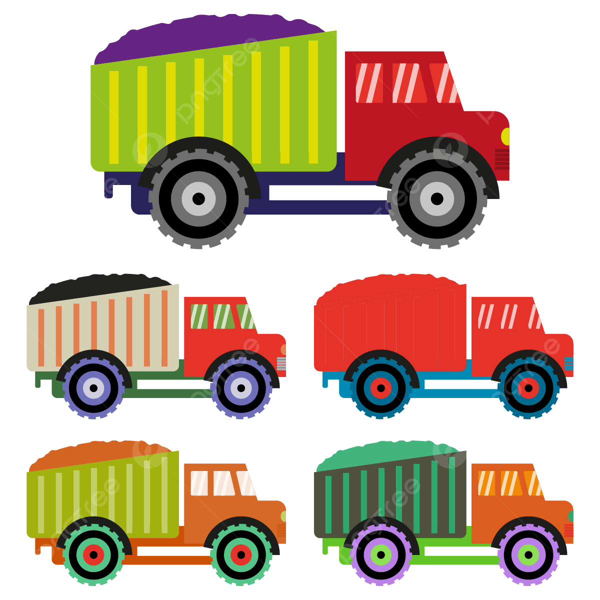 Truck cargo logistics vector art png images free download on