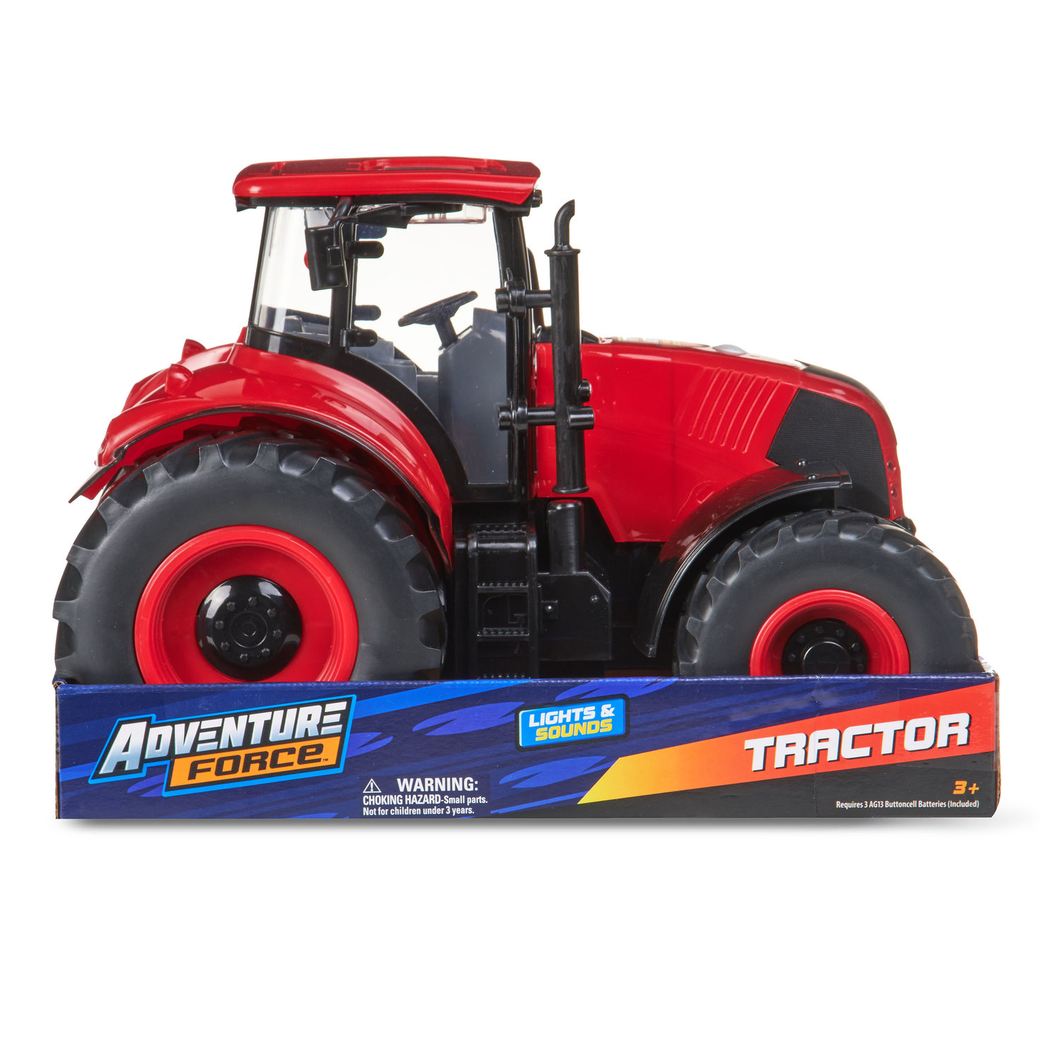 Adventure force tractor red