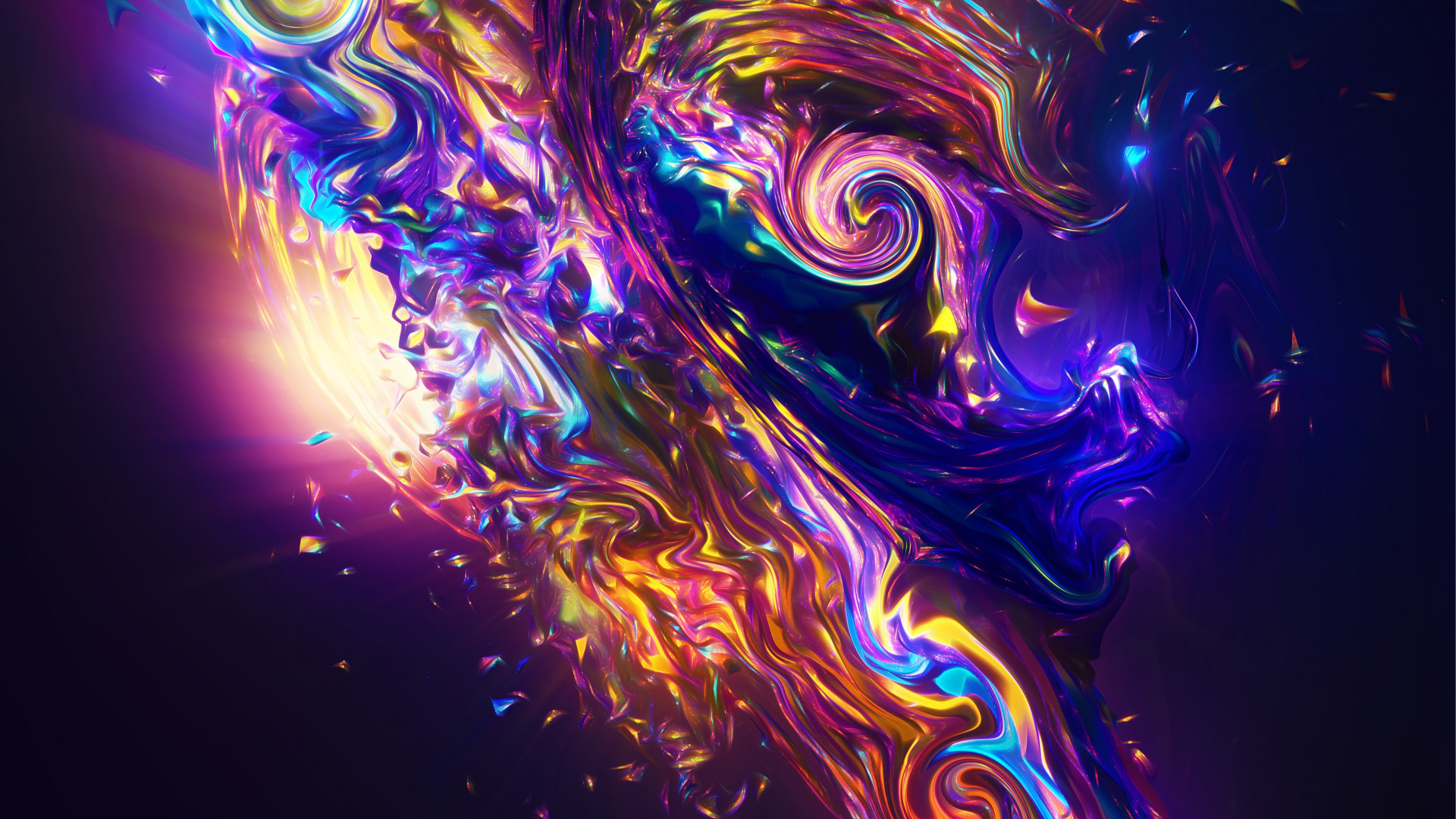 Download carnival colorful fractal abstract wallpaper x full hd hdtv fhd p