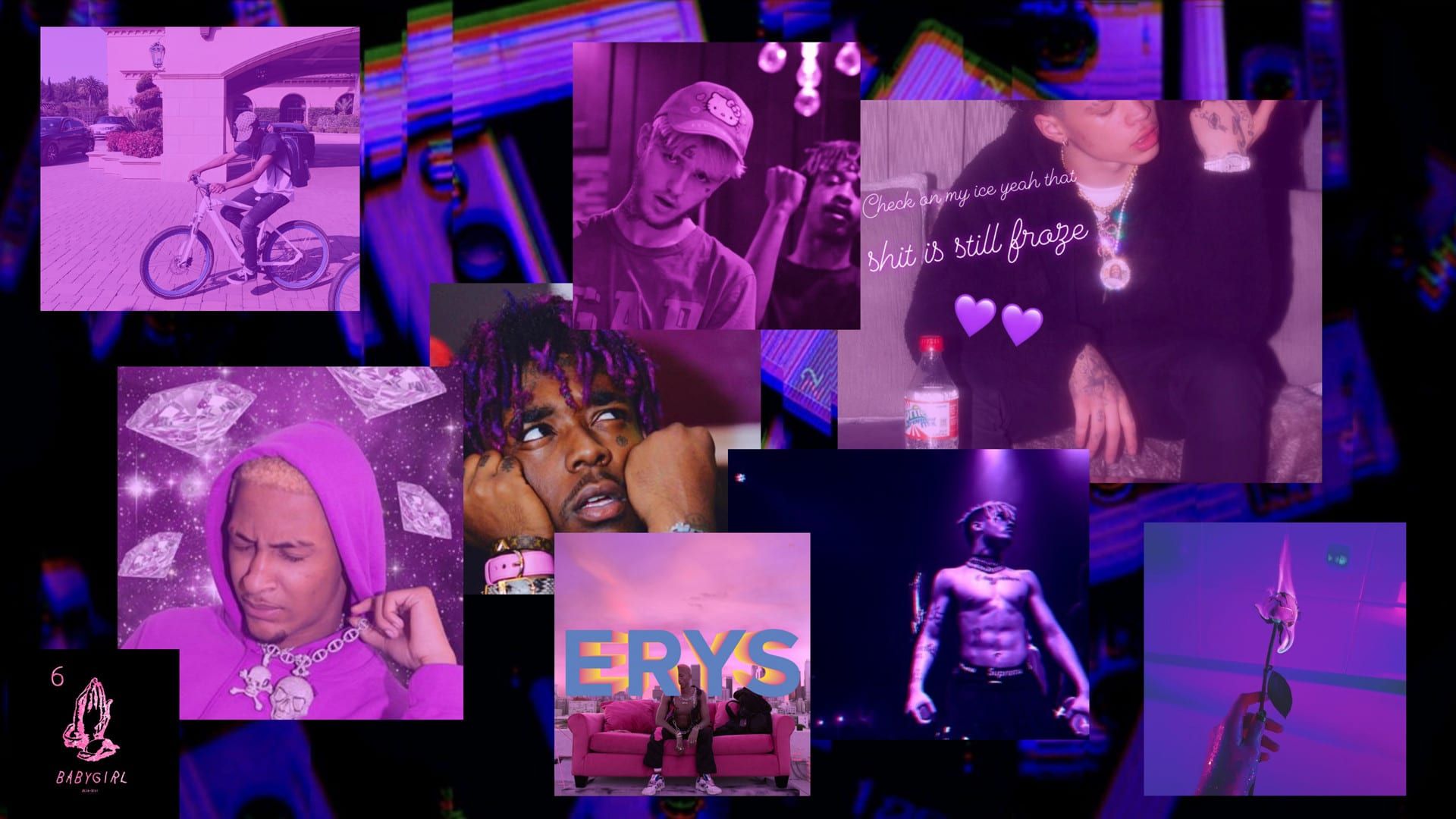 Aesthetic rap desktop wallpapers