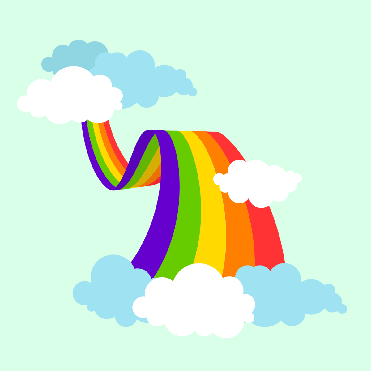 Free rainbow