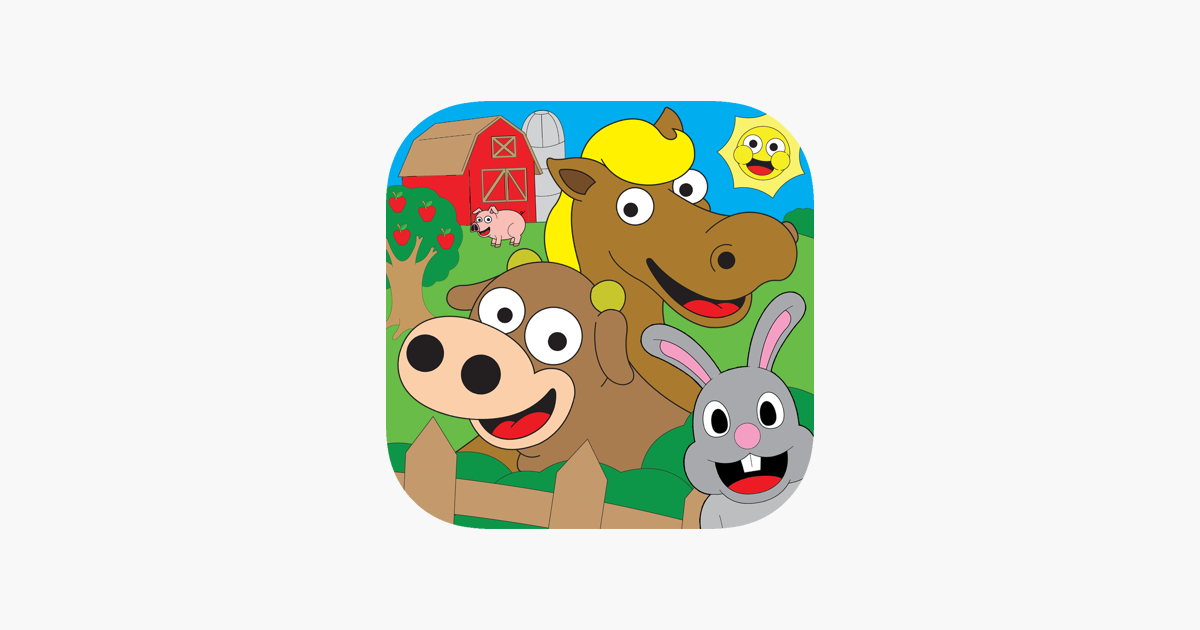 Coloring farm animal coloring book for kids games on the app store