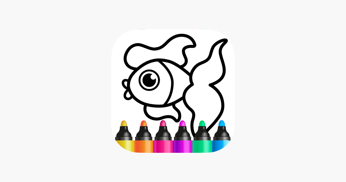 Coloring kids games toddlers en app store