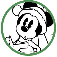 Mickey mouse friends christmas coloring pages