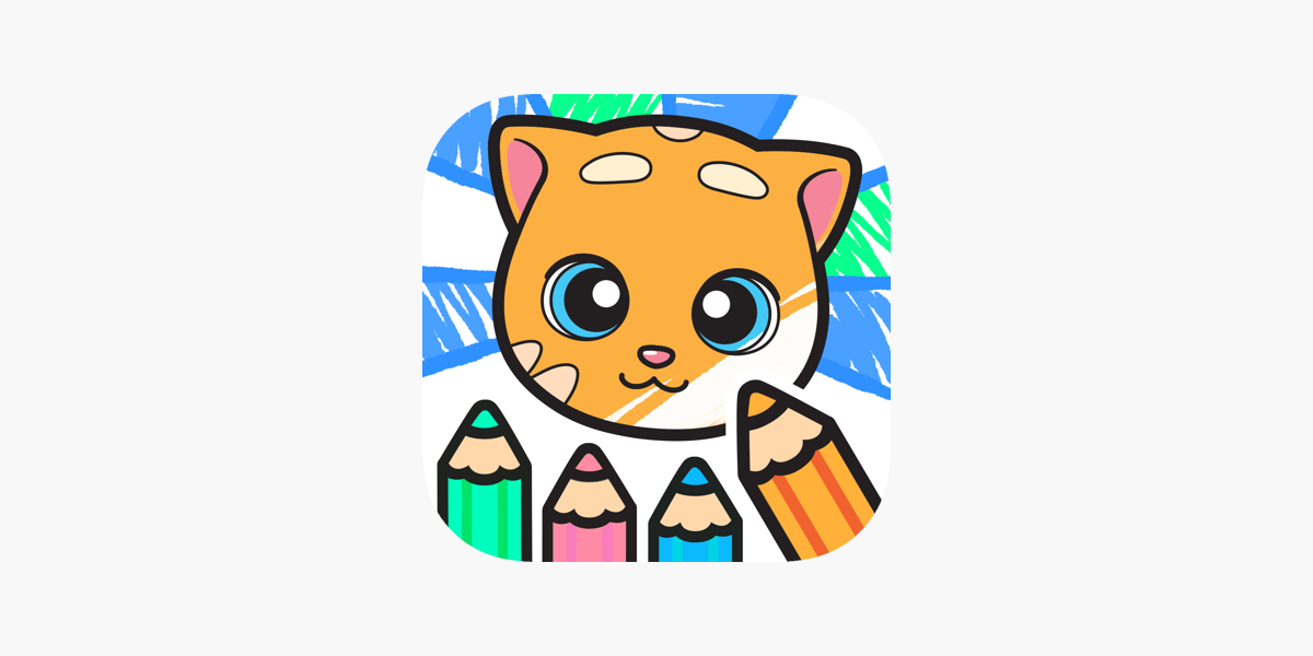 Talking ginger coloring on the app store