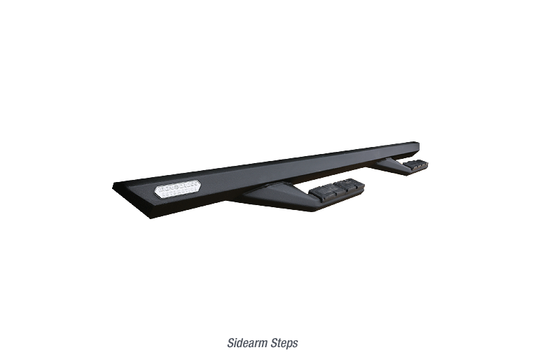 Iron cross side arm steps chevy colorado gmc canyon