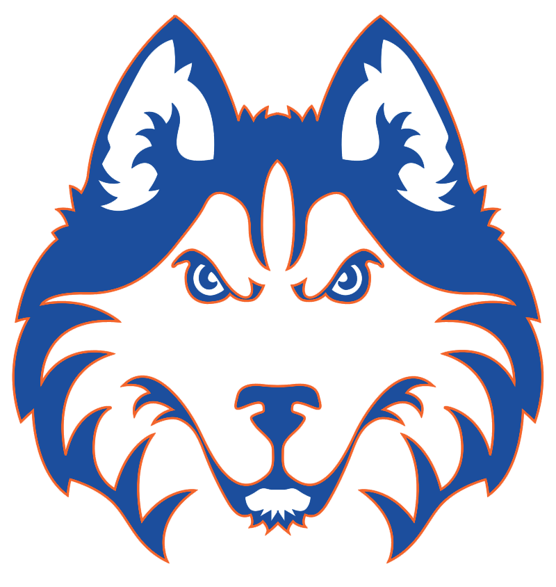 Houston baptist huskies colors hex rgb and cmyk