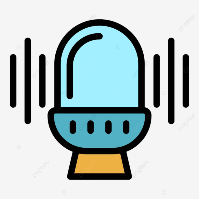 Podcast clipart transparent background podcast host icon color flat graphic headphones white png image for free download