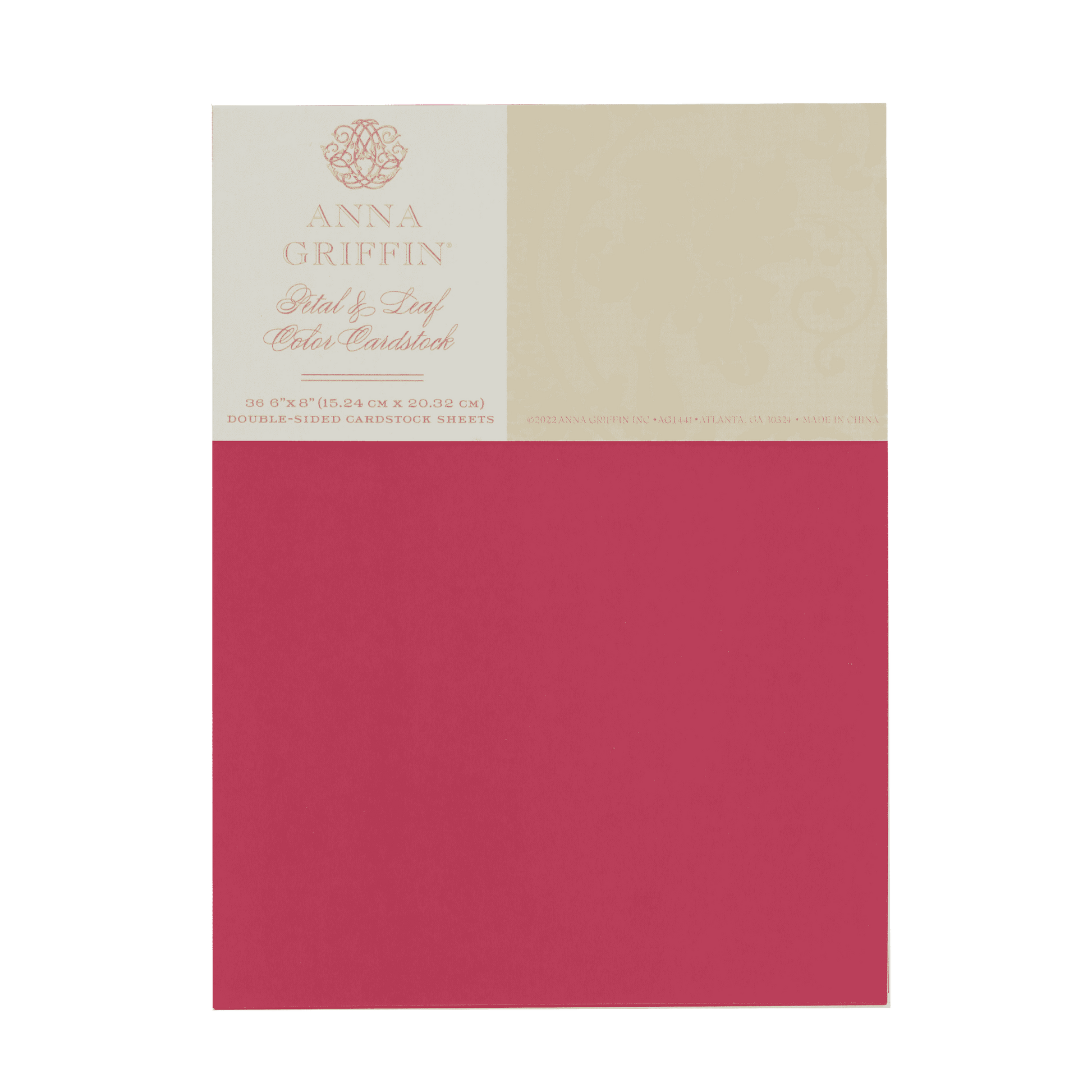 Petal and leaf cardstock â anna griffin inc