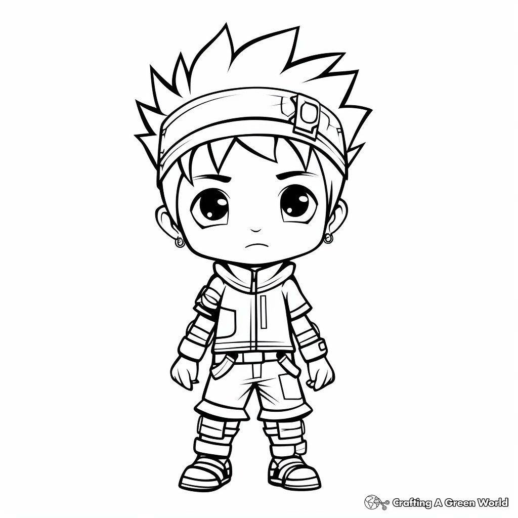 Naruto coloring pages