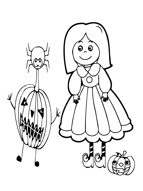 Preschool halloween coloring pages printable for free download