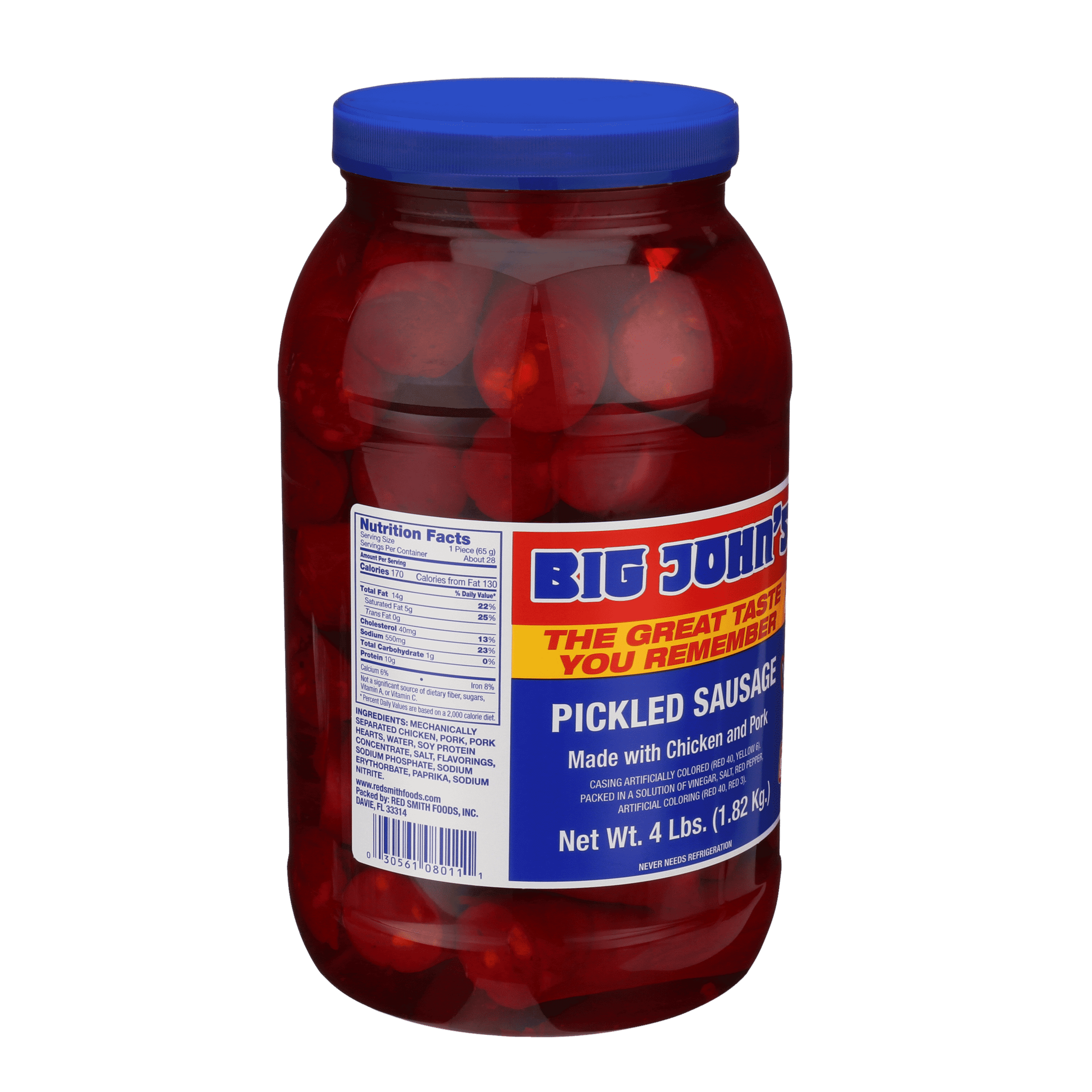 Big johns pickled sausage lb