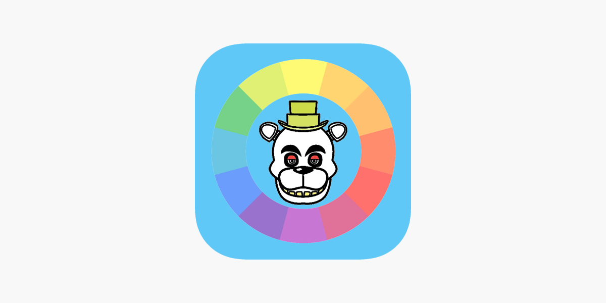 Coloring fans freddys fnaf on the app store