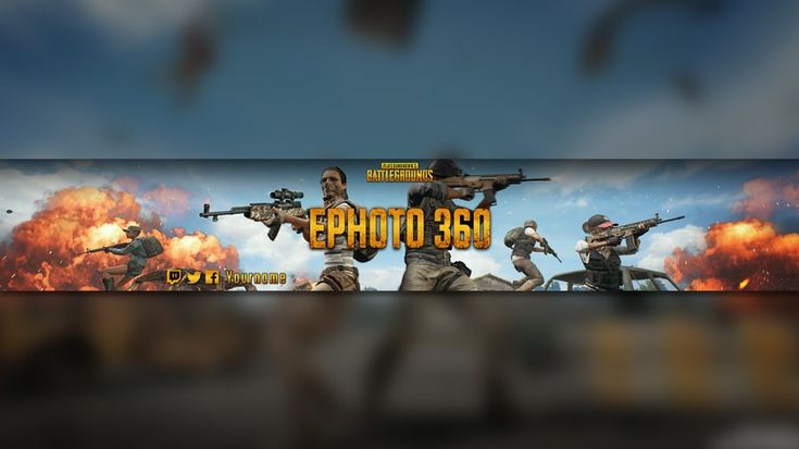 Banner pubg youtube banners youtube banner backgrounds gaming banner